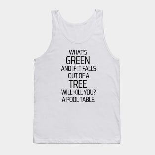 Deadly Pool Table Tank Top